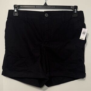 Old Navy Women's Black Chino Shorts - New With Tags